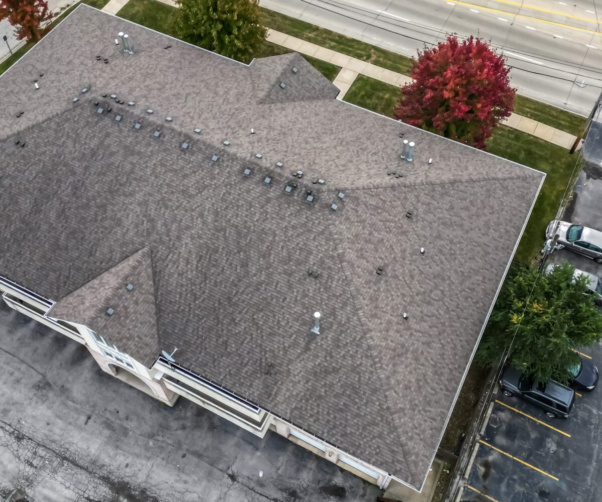 8200 W 87th St Hickory Hills building drone footage