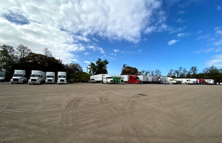 Truck Parking Yard. - H.S.W Associates Inc.